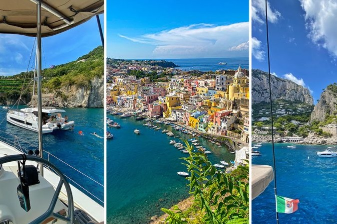 Vacanță pe yacht pe Coasta Amalfi